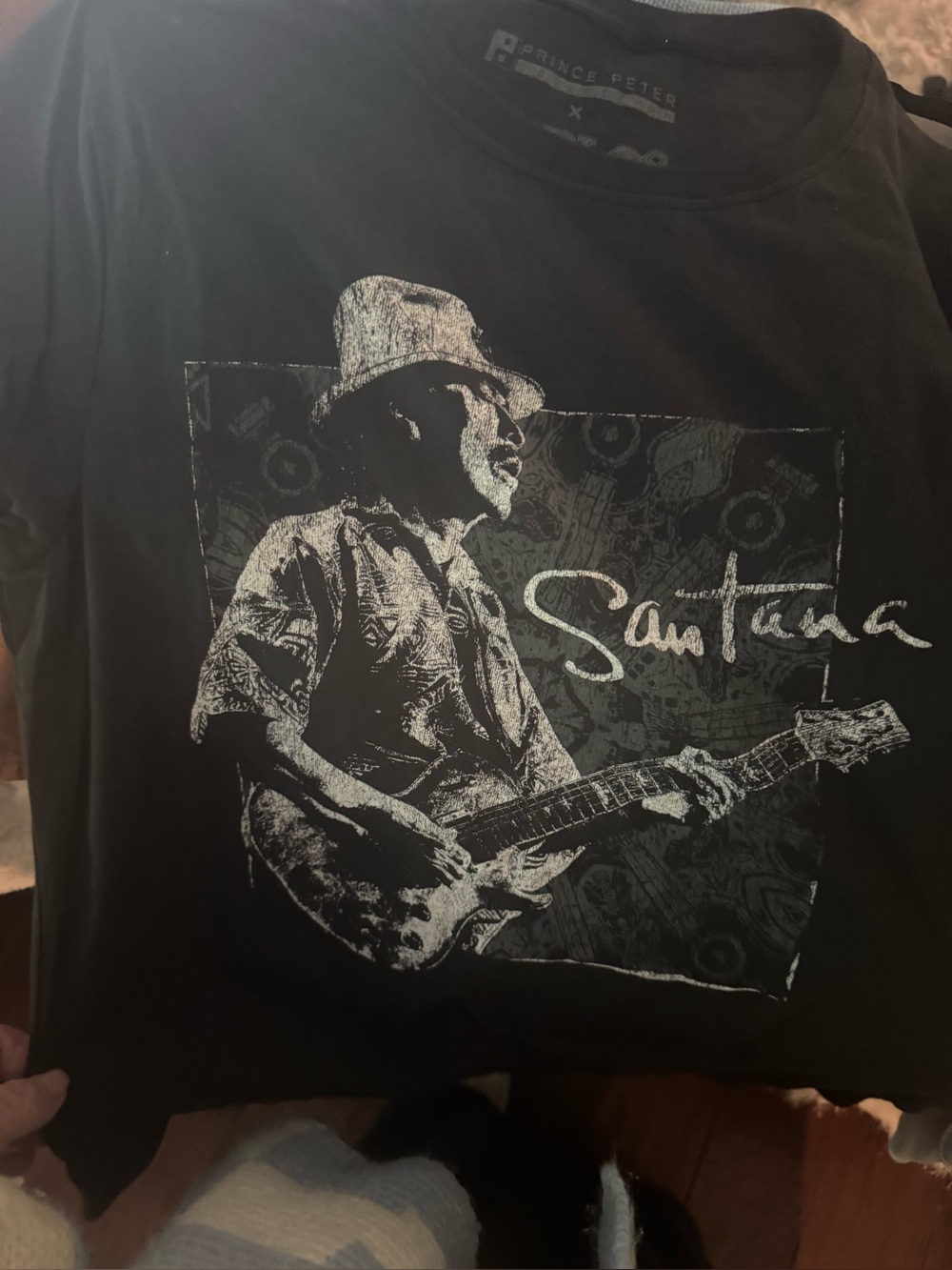 Prince Peter Collection Black Santana Graphic Tee